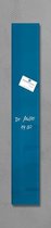 Sigel SI-GL250 Glasmagneetbord Artverum 120x780x15mm Petrolblauw
