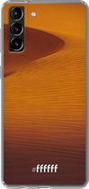 6F hoesje - geschikt voor Samsung Galaxy S21 -  Transparant TPU Case - Sand Dunes #ffffff