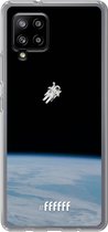 6F hoesje - geschikt voor Samsung Galaxy A42 -  Transparant TPU Case - Spacewalk #ffffff