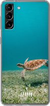 6F hoesje - geschikt voor Samsung Galaxy S21 -  Transparant TPU Case - Turtle #ffffff