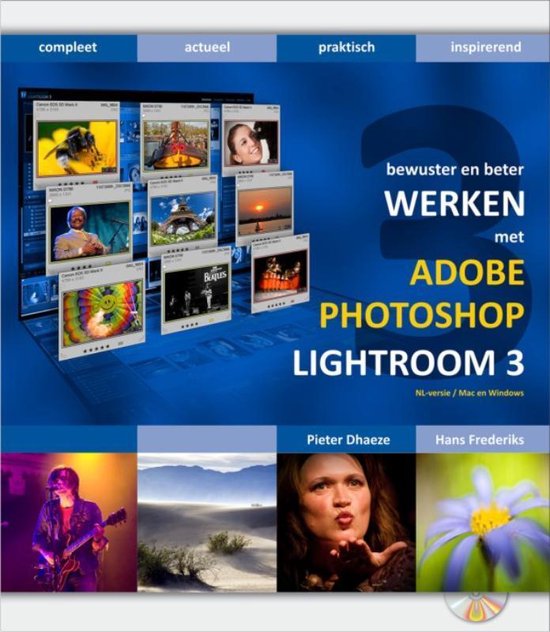 Cover van het boek 'Bewuster & beter werken met Photoshop Lightroom 3' van P. Dhaeze