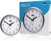 Balance HE-Clock-89 Aluminium Zendergestuurde Wandklok