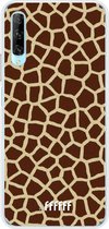 6F hoesje - geschikt voor Honor 9X Pro -  Transparant TPU Case - Giraffe Print #ffffff