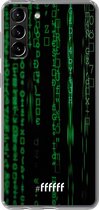 6F hoesje - geschikt voor Samsung Galaxy S21 -  Transparant TPU Case - Hacking The Matrix #ffffff