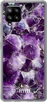 6F hoesje - geschikt voor Samsung Galaxy A42 -  Transparant TPU Case - Purple Geode #ffffff