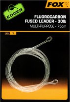 Fox Fluorocarbon Fused leader - 75cm - 30lb - Transparant
