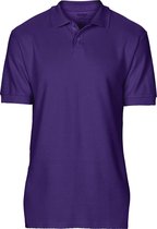 Gildan Softstyle Heren Korte Mouw Dubbel Pique-Pique Poloshirt (Paars)