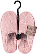 Apollo Pantoffels Dames Textiel/elastomeer Roze Maat 37-38