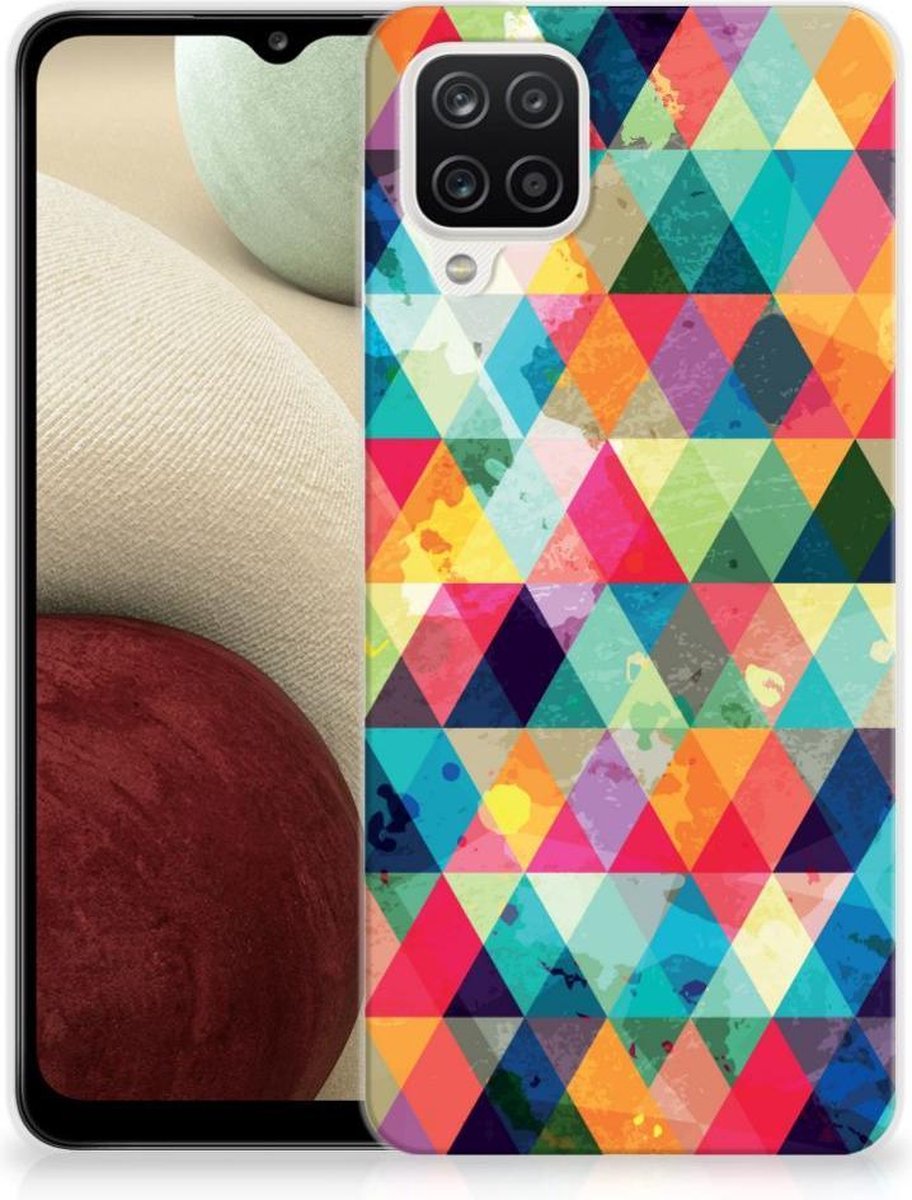 Samsung Galaxy A12 TPU bumper Geruit