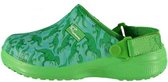 Xq Gardenwear Tuinklompen Dino Rubber Groen Maat 29-30