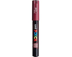 Posca Marker, afm PC-1M, lijndikte 0,7 mm, extra-fijn, red wine, 1 stuk