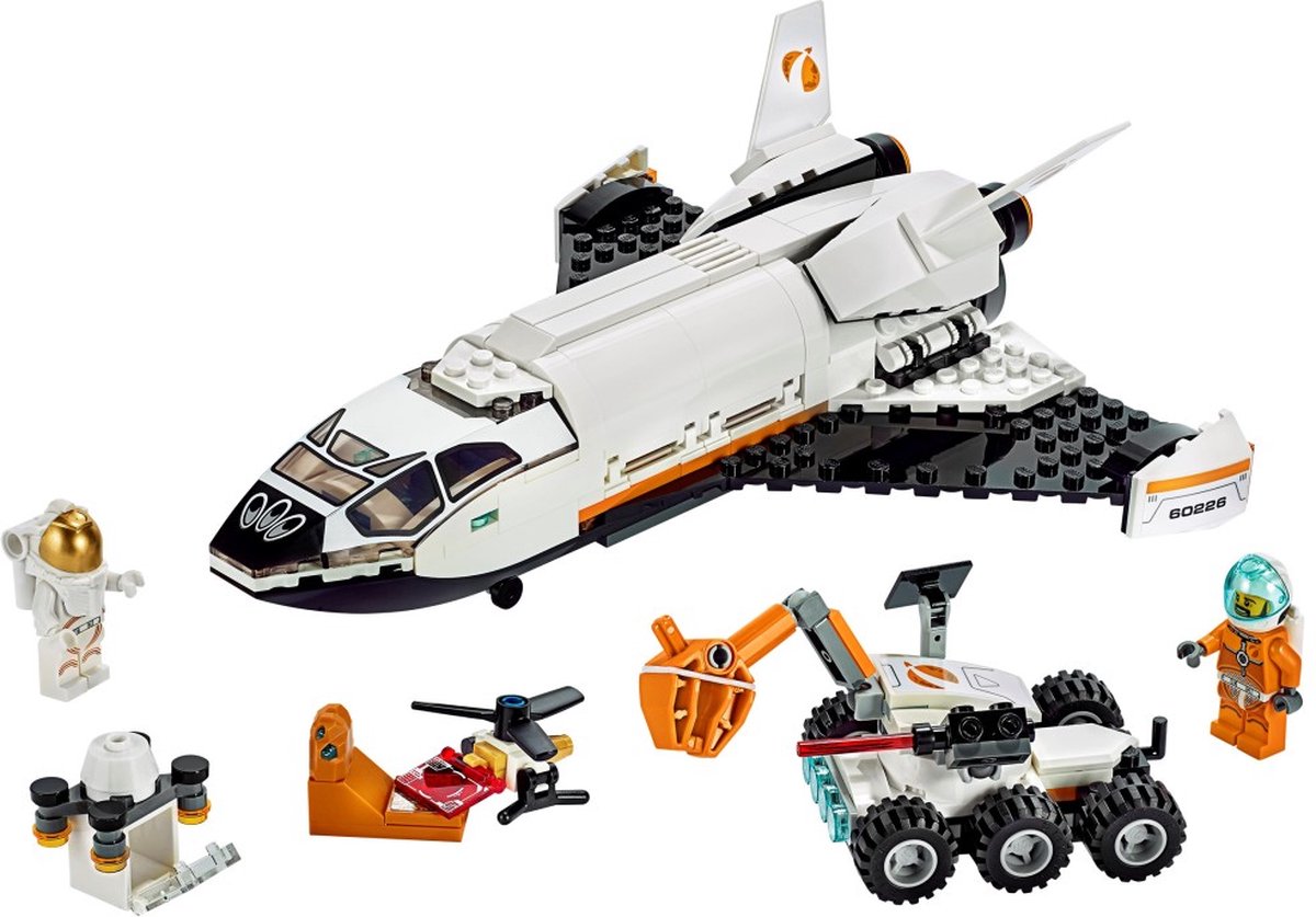 LEGO City Ruimtevaart Mars Onderzoeksshuttle - 60226 - LEGO