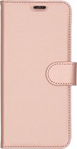 Accezz Wallet Softcase Booktype Motorola One Vision hoesje - Rose Goud