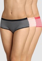 Dim Les Pockets Boxershorts - Onderbroeken - Dames - 3 Stuks - Maat 38/40 - Multicolor