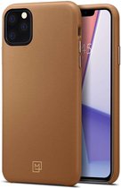 Spigen La Manon Calin Case - Telefoonhoesje - Hoesje - Apple iPhone 11 Pro - Bruin