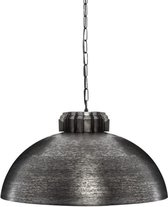 Metalen hanglamp - E27 - 40 W - H. 31 cm - Donkergrijs