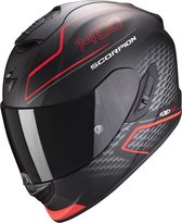 Scorpion EXO-1400 Air Galaxy Matt Neon Red  Integraalhelm - Motorhelm - Maat M