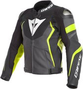 Dainese Avro 4 Zwart Mat Lava Rood Wit - Maat 48 - Jas