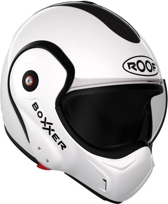 Casque ROOF BoXXer Blanc Flip Up - Casque de moto - Taille XXL | bol