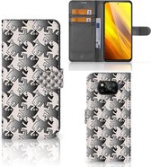 Wallet Book Case Xiaomi Poco X3 | Poco X3 Pro Smartphone Hoesje Salamander Grey