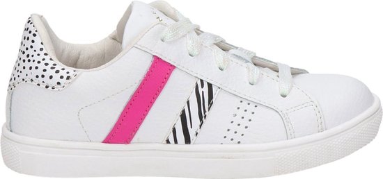 Nelson Kids meisjes sneaker - Wit multi - Maat 27 | bol.com