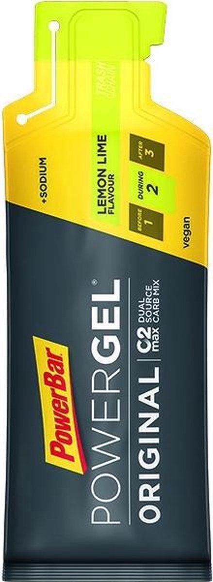 Goedkoopste PowerBar Powergel Original Lemon-Lime 41 gr