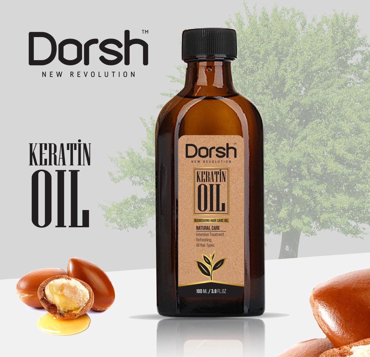 Keratine Olie - Dorsh