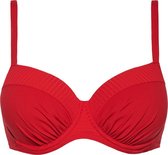 CYELL Dames Bikinitop Voorgevormd met Beugel Rood  -  Maat 36D