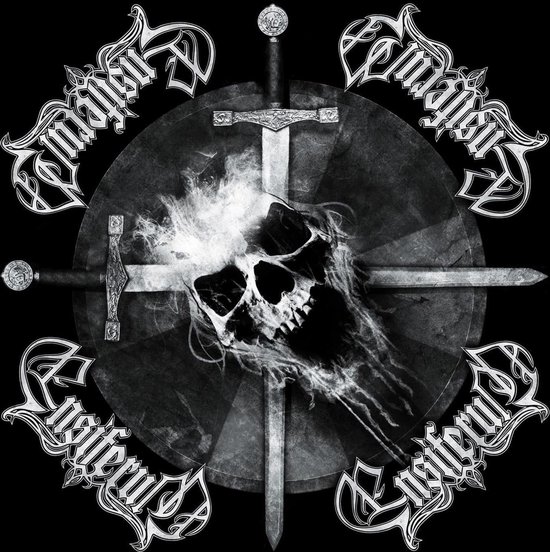 Ensiferum - Skull Bandana - Zwart