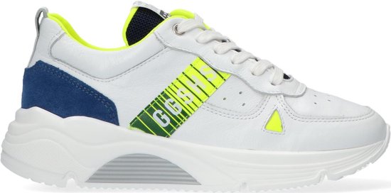 Giga Jongens Lage sneakers G3681 - Wit - Maat 41 | bol.com