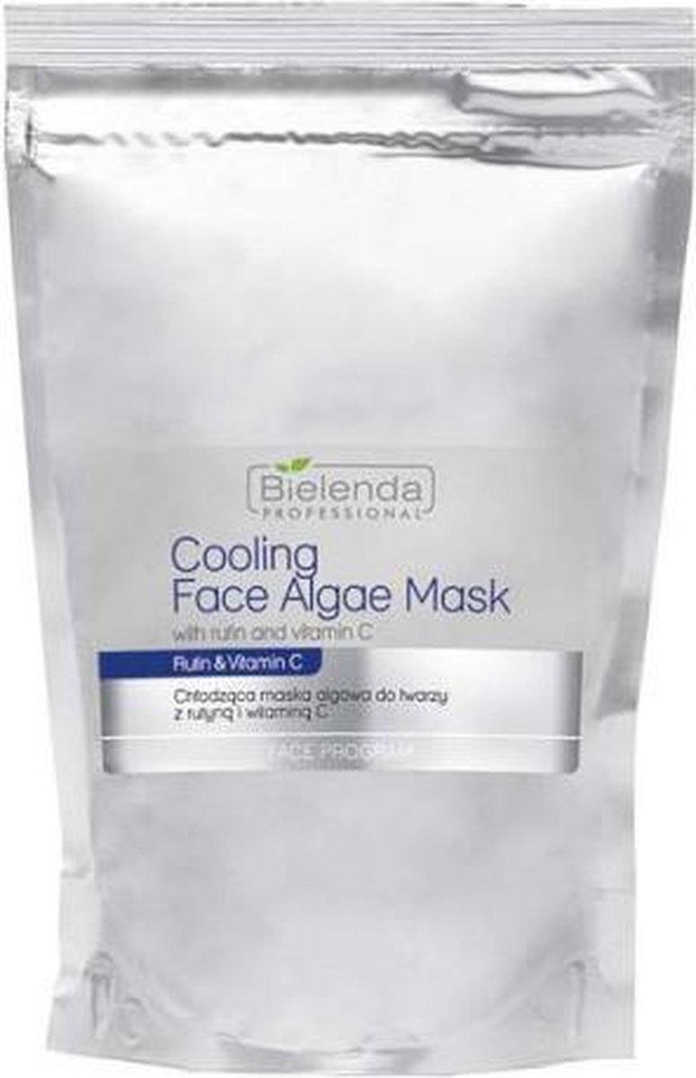 Bielenda Professional - Face Program Cooling Fac E Algae Mask With Rutin & Vitamin C Cooling Algae Face Mask With Rutin And Vitamin C Refill 190G