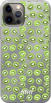 6F hoesje - geschikt voor iPhone 12 - Transparant TPU Case - Kiwi's #ffffff