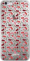 6F hoesje - geschikt voor iPhone 6 -  Transparant TPU Case - Cherry's #ffffff