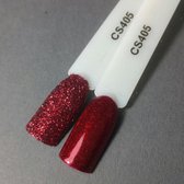 Nagel glitter - Korneliya Crystal Sugar 405 Red