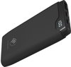 iMoshion® Oplaadbare 10.000 mAh Powerbank – Snellaadfunctie – USB, USB C & Micro USB - Zwart