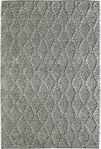 Handgeweven luxe vloerkleed Studio - Wol - Taupe - 80x150 cm