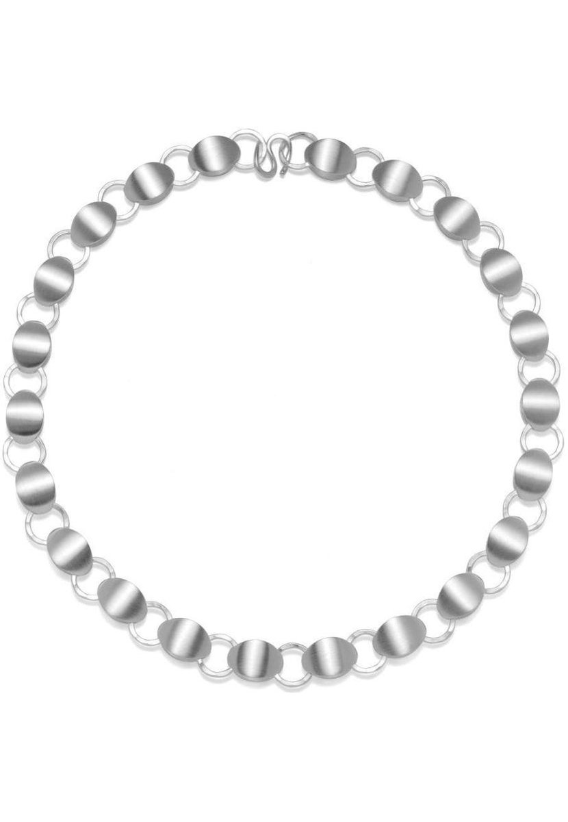 Bastian Inverun Dames BI-28600 halskettingen, halssieraden zilver