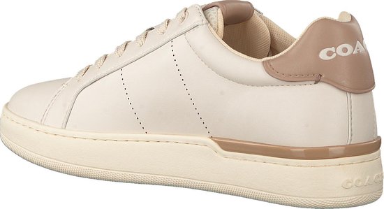 Coach Dames Lage sneakers Adb Leather-suede Low Top - Beige - Maat 38 |  bol.com