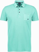 Lerros Korte mouw Polo shirt - 2033262 617 JADE GREEN (Maat: M)