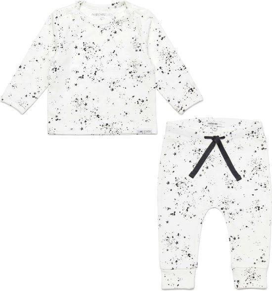 Noppies SET (2delig) Biologische kleding Snow White met vlekprint - Maat 68