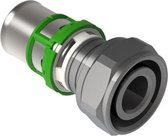 Comap SkinPress MultiSkin Messing Overgangskoppeling Pers x Gebogen Wartel Met O-Ring 16x2-M22