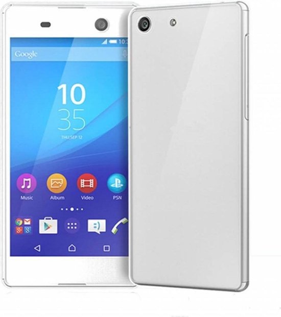 Voornaamwoord Silicium Pedagogie Sony Xperia C5 Ultra Crystal Clear soft Transparant Back Cover hoesje |  bol.com