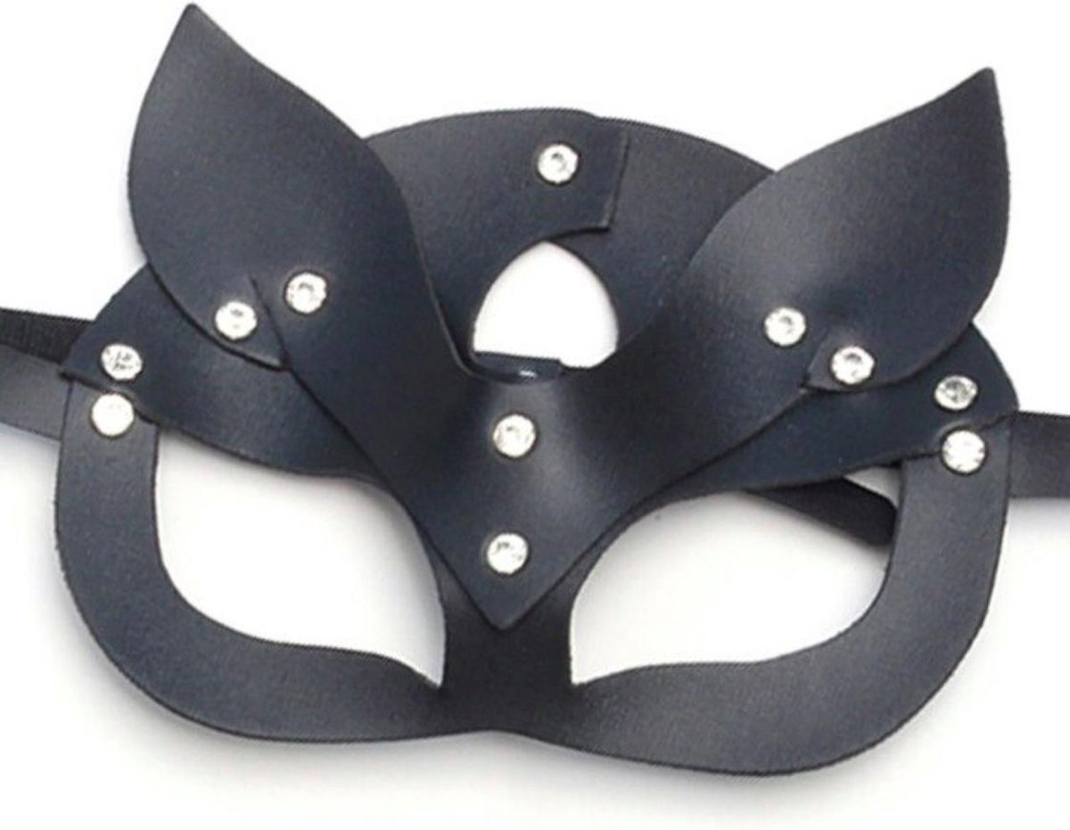 Halloween Catwoman Masker, Sexy Maskerade Masker voor Vrouwen, Carnaval