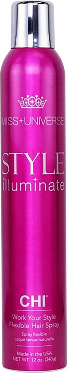 CHI - Miss Universe - Style Illuminate Flexible Spray - 340 ml