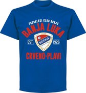 Borac Banja Luka Established T-shirt - Blauw - S