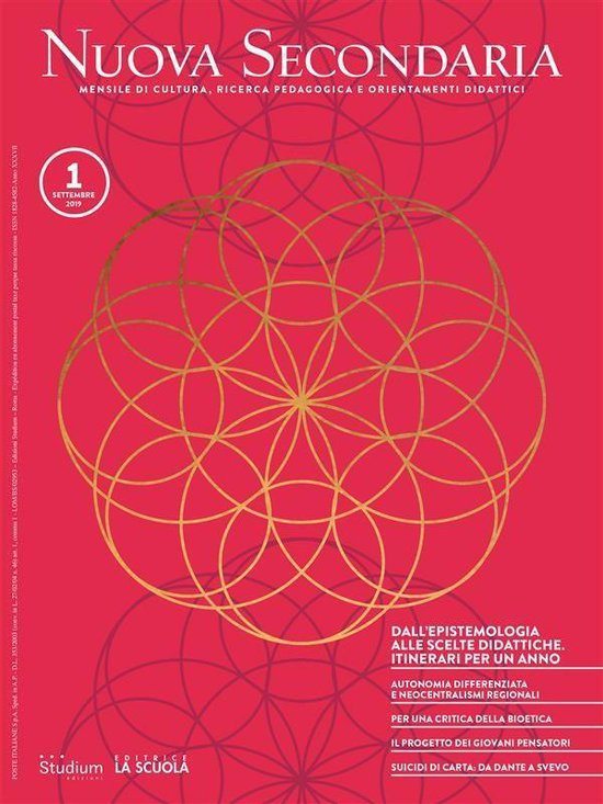 Rivista Nuova Secondaria 1 - Nuova Secondaria 1/2019 - cover