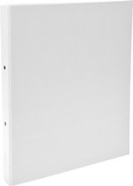 20x Ringmap PP met 2 ringen van 30mm - A4, Wit