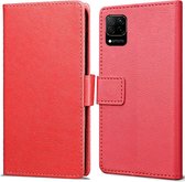 Cazy Huawei P40 Lite hoesje - Book Wallet Case - rood