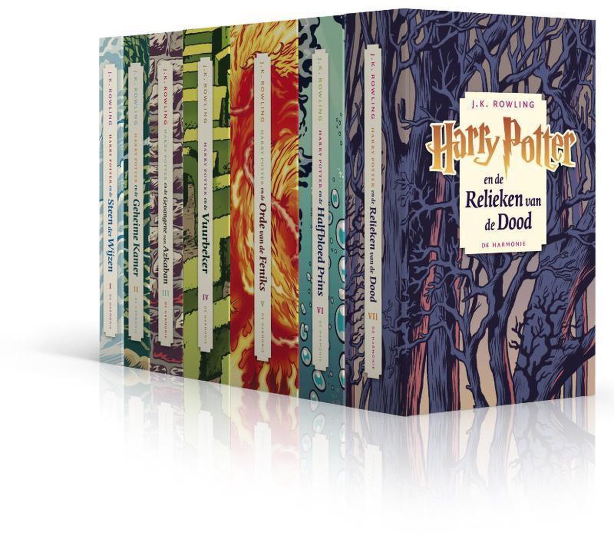 Harry Potter pocketpakket 7 delen, J.K. Rowling | 9789463360524 | Boeken |  bol.com