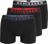 Schiesser boxershorts Zwart-4 (s)